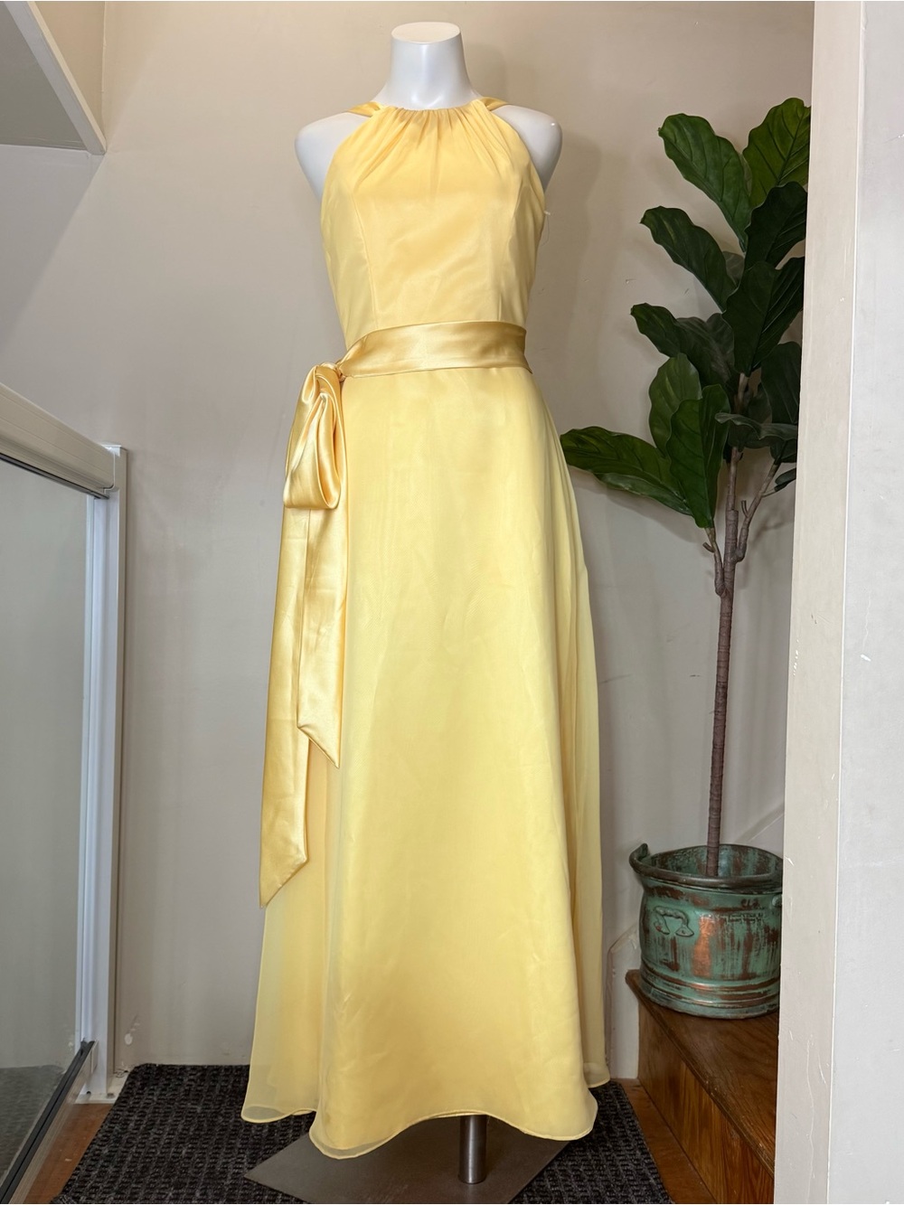 AFTER SIX Halter Gown size Small (see measurements) - Picture 3 of 15